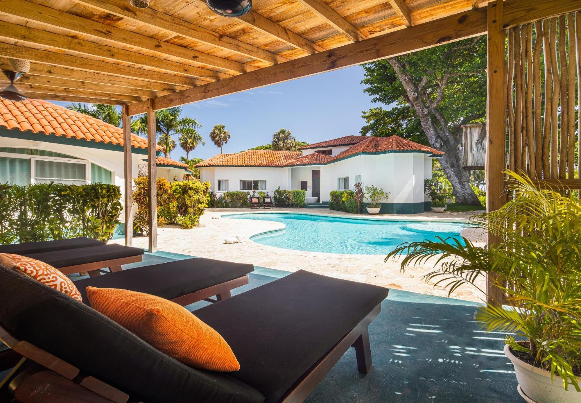 El Encuentro Surf Lodge Cabarete Eksteriør bilde
